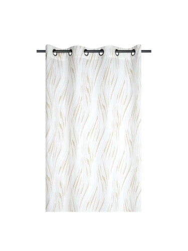 ПРОЗРАЧНО ПЕРДЕ С КАПСИ 140/260CM