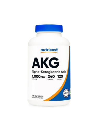 Алфа-кетаглутарова киселина 500 mg 240 капсули | Nutricost