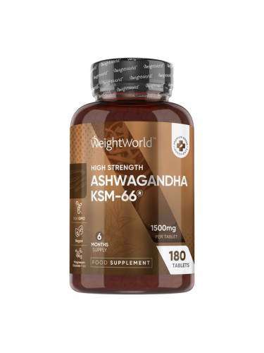 Aшваганда KSM-66® 150 mg 180 таблетки | WeightWorld