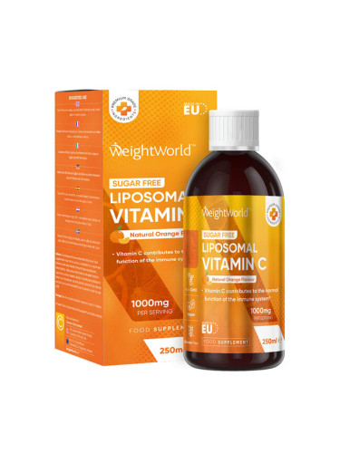Витамин С (липозомен) 1000 mg 250 ml, с вкус на портокал | WeightWorld