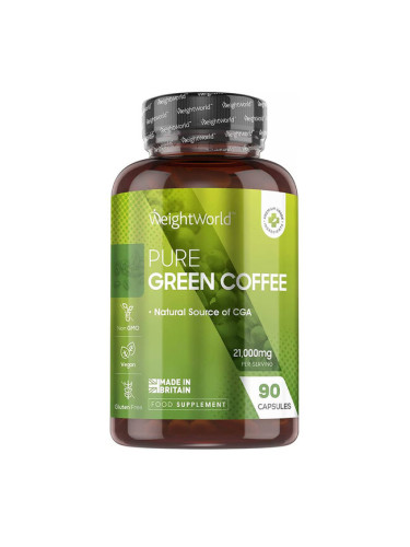 Зелено кафе 140 mg 90 капсули | WeightWorld