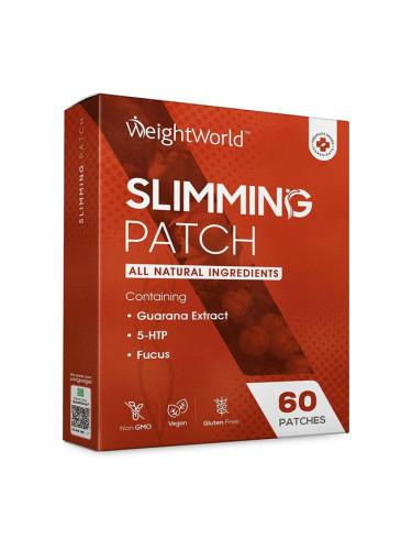 Лепенки за отслабване с екстракт от Гуарана, Фукус и 5-HTP, 60 пластира - Slimming patch