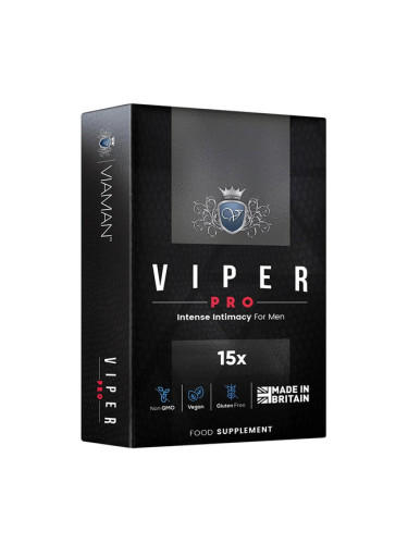 Афродизиак за мъже Viper Pro 15 капсули | WeightWorld