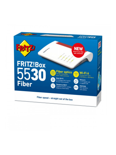 Рутер Fritz! FRITZBOX 5530 FIBER XGS-PONWRLS