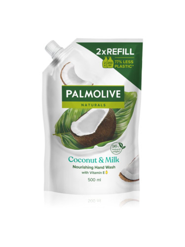 Palmolive Naturals Coconut & Milk течен сапун за ръце пълнител 500 мл.