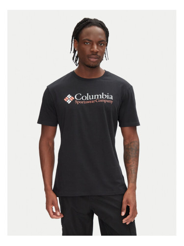 Columbia Тишърт Csc Basic Logo™ 1680053 Черен Regular Fit