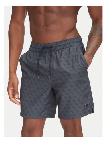 Guess Плувни шорти F5GT00 WG2D2 Тъмносин Regular Fit