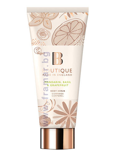 ГРЕЙС КОЛ БУТИК СКРАБ ЗА ТЯЛО МАНДАРИНА, БОСИЛЕК И ГРЕЙПФРУТ 225 г