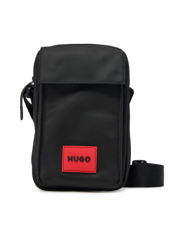 Мъжка чантичка HUGO 50540250 Черен