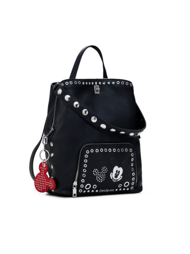 Desigual Раница Mickey Rock Sumy 25SAKP06 Черен