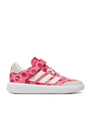 adidas Сникърси Disney Minnie Mouse Courtblock IH6286 Розов