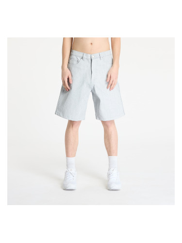Къси панталони PLEASURES Whiteout Baggy Jorts Off White 30