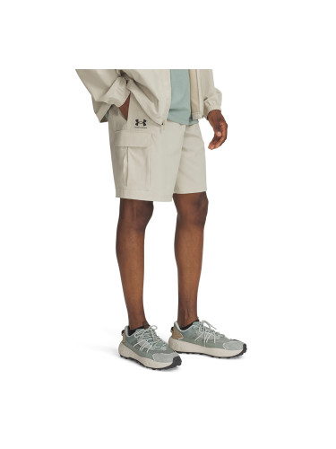 Къси панталони Under Armour Vibe Woven Cargo Short Khaki Base/ Black L