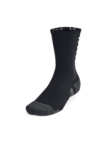 Чорапи Under Armour Perf Tech Nov 3-Pack Crew Black/ Black/ White M