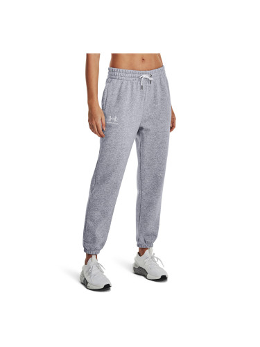 Панталони Under Armour Icon Fleece Jogger Mod Gray Light Heather/ White XL