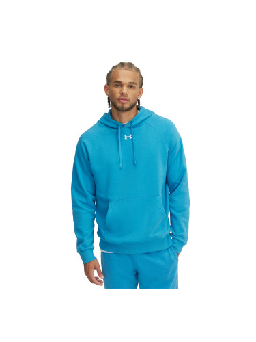 Суитшърт Under Armour Rival Fleece Hoodie Ether Blue/ White L