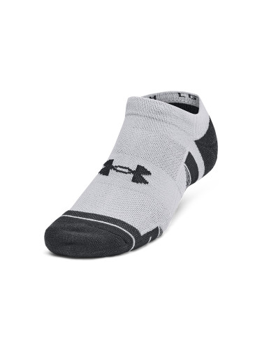 Чорапи Under Armour Unisex Under Armour Perf Tech 6-Pack NS Mod Gray/ Mod Gray/ Jet Gray M