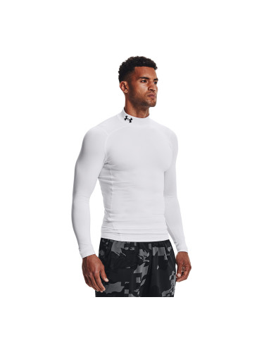 Тениска Under Armour CG Armour Comp Mock White/ Black L