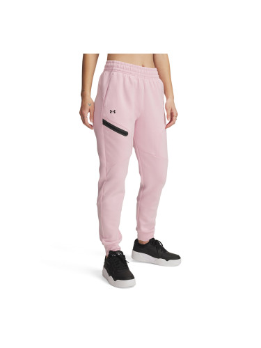 Панталони Under Armour Unstoppable Fleece Jogger Prime Pink/ Black L