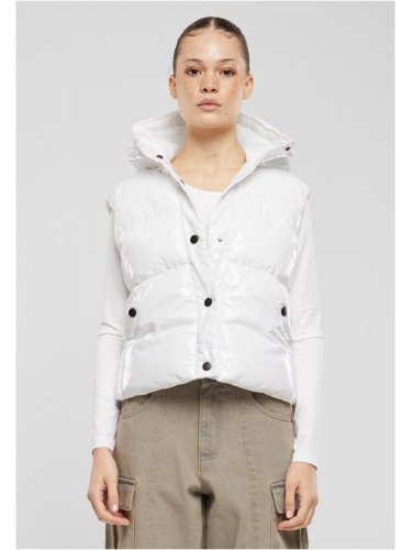 Дамска къса грейка в бяло Urban Classics