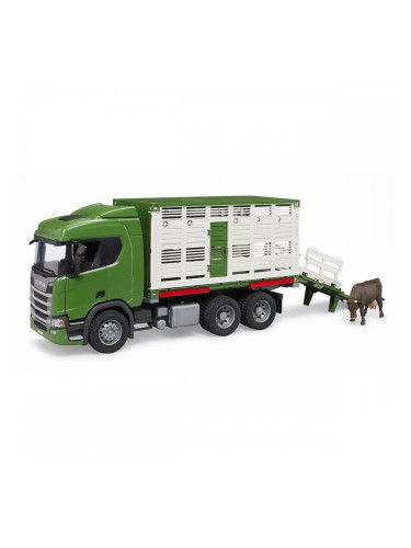 Камион Bruder Scania Super 560R Зелен 53 x 18 x 26 cm