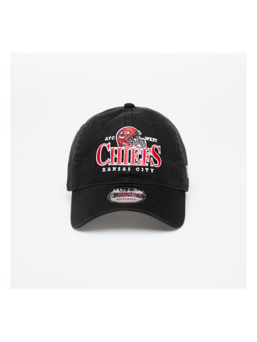 Шапка New Era Kansas City Chiefs Helmet 9TWENTY Adjustable Cap Black Universal