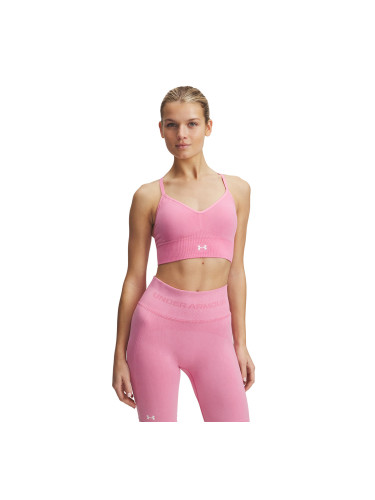 Сутиени Under Armour Vanish Seamless Washed Low Shaded Fuchsia/ White M