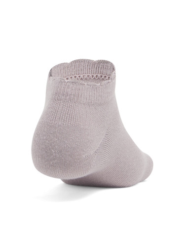 Under Armour Essential Low Cut 3-Pack Gray Dawn/ White/ Gray Dawn M