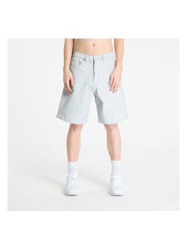Къси панталони PLEASURES Whiteout Baggy Jorts Off White 30