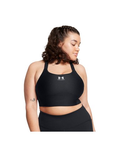 Сутиени Under Armour HeatGear High Black/ White XS