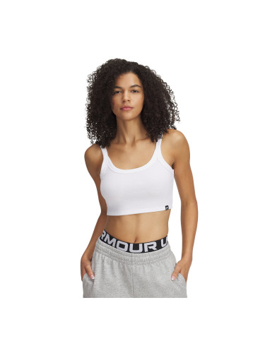 Under Armour Rival Rib Baby Tank White/ White M