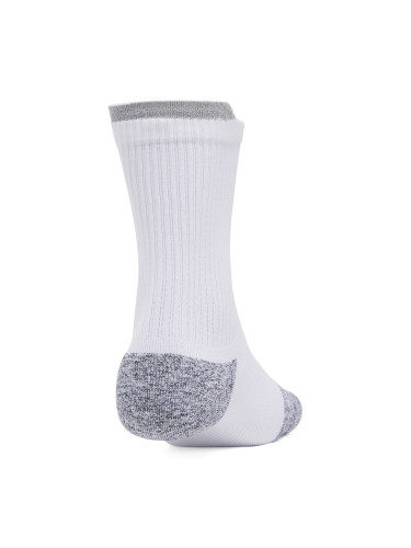 Under Armour AD Run Cushion 3-Pack Crew White/ White/ Reflective XL