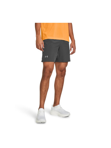 Къси панталони Under Armour LAUNCH PRO 7'' SHORTS Castlerock/ Castlerock/ Reflective M