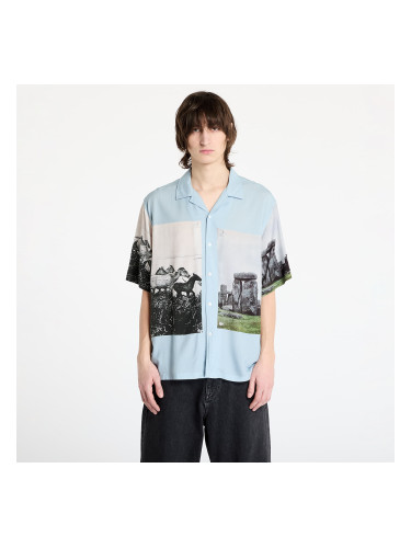 Риза PLEASURES Stone Horse Button Down Shirt Powder Blue S