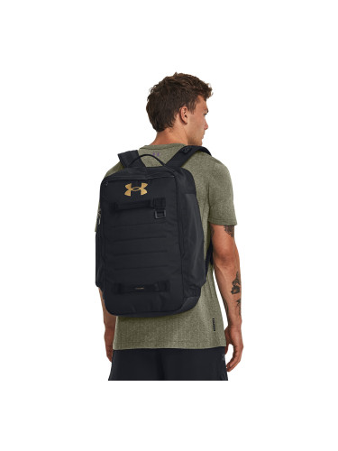 Раница Under Armour Contain Backpack Black/ Black/ Metallic Gold Universal