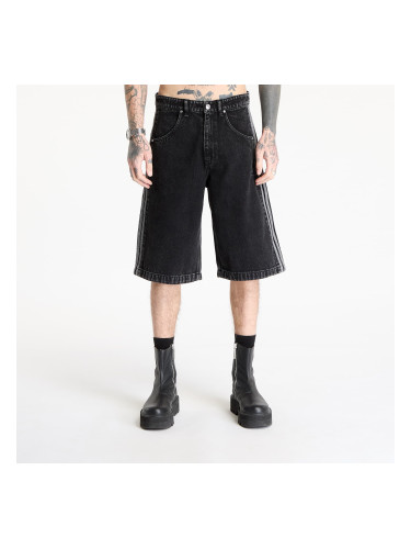 Къси панталони adidas Firebird Adicolor Denim Shorts True Black Denim 38