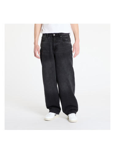 Панталони Urban Classics Tapered Heavy Ounce Baggy Jeans Black Washed W31