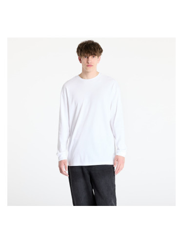 Тениска Urban Classics Organic Boxy Rib Longsleeve White S