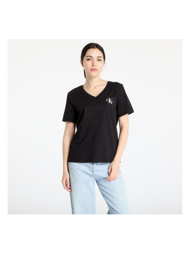 Тениска Calvin Klein Jeans Logo Vn 2 Pack Tee Black M