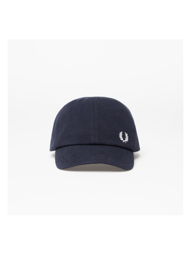 Шапка FRED PERRY Pique Classic Cap Navy/ Snow White Universal
