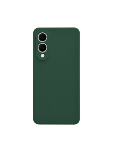 Силиконов кейс iPaky матиран, За Samsung Galaxy S25 Edge, Тъмнозелен