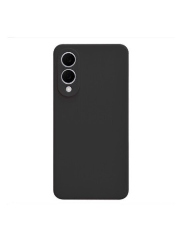 Силиконов кейс bSmart Silicone Soft Cover, За Samsung Galaxy S25 Edge, Черен