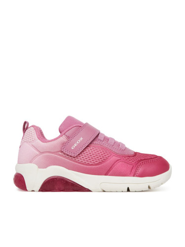 Geox Сникърси J Fadinlight J46M4C 0EE54 C0799 DD Розов