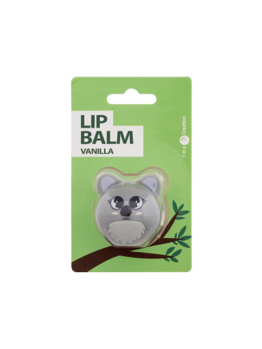 2K Cute Animals Lip Balm Vanilla Балсам за устни за жени 6 гр