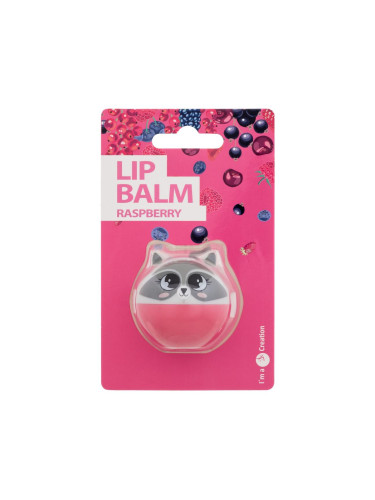 2K Cute Animals Lip Balm Raspberry Балсам за устни за жени 6 гр