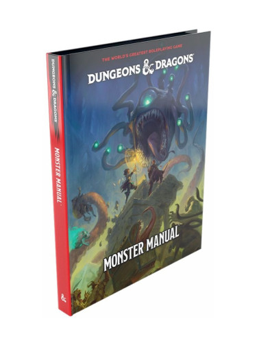  Допълнение за ролева игра Dungeons &amp; Dragons - Monster Manual 2024 (Hard Cover)