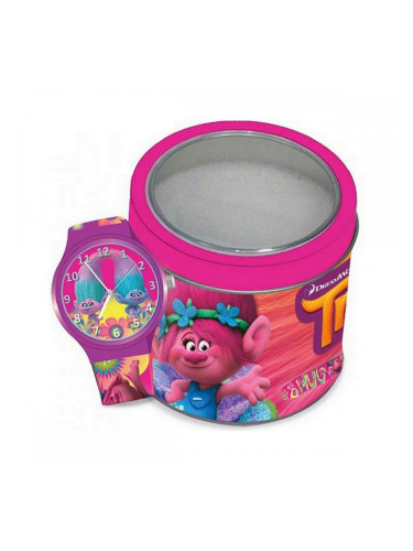 Бебешки часовник Cartoon TROLLS - Tin Box