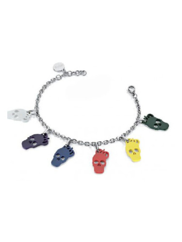 Дамска гривна Miss Sixty COLORFULL SKULLS