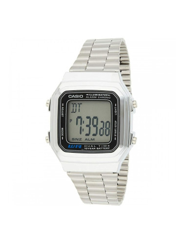 Часовник унисекс Casio VINTAGE Черен Сребрист (Ø 32 mm) (Ø 34 mm)