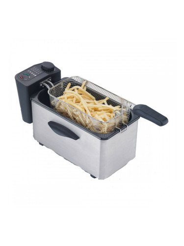 Фритюрник COMELEC Bb_S0402354 3 L 2000W Сребрист 2000 W 3000 W 1 L